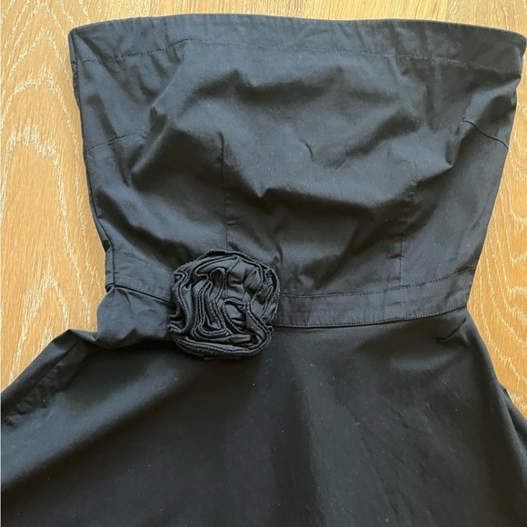 Mini strapless little black dress perfect for party H&H size 6 - Picture 5 of 7